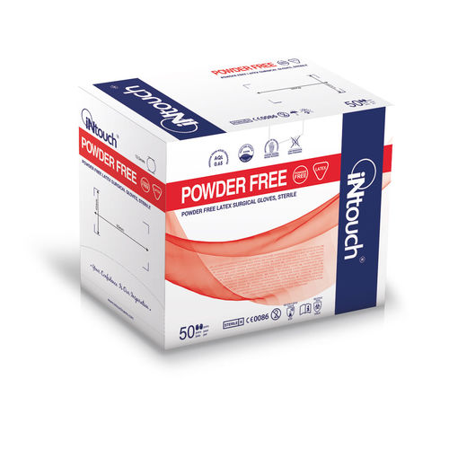 Latex gloves - INTOUCH® - Rays  - surgical / powder-free / sterile