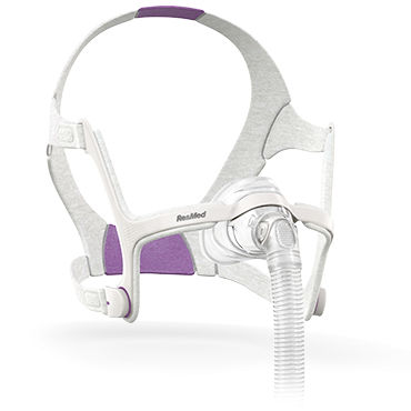 Nasal artificial ventilation mask - AirFit™ N20 for Her - ResMed Europe - CPAP / for CPAP therapy / silicone