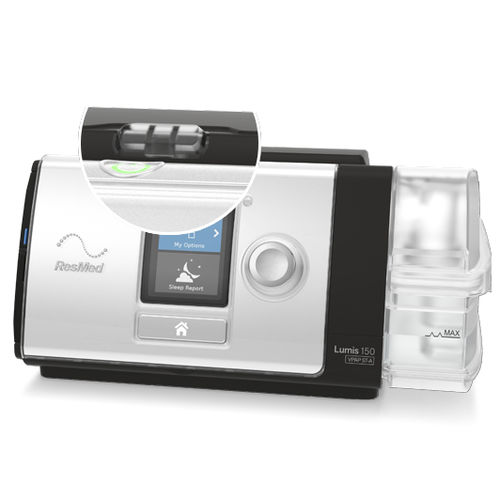 Home care ventilator - Lumis™ 150 VPAP ST-A - ResMed Europe - electronic / non-invasive / benchtop