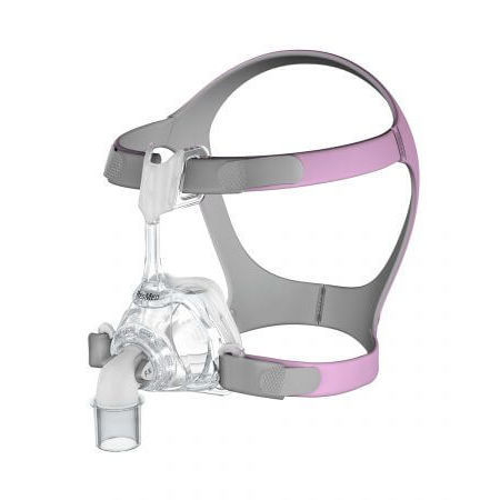 Nasal artificial ventilation mask - Mirage™ FX for Her - ResMed Europe - adjustable / transparent