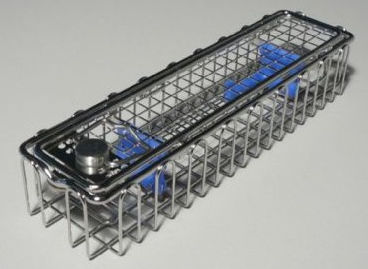 Endoscope sterilization basket - 64-21400 series - RfQ-Medizintechnik - stainless steel / wire