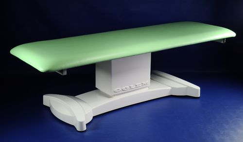 Rehabilitation examination table - GOLEM 1 EXCLUSIV - RQL - GOLEM tables - electric / height-adjustable / green