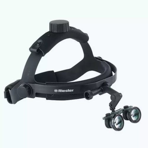 Headbandtype binocular loupe SuperVu Galilean HiRes Rudolf Riester