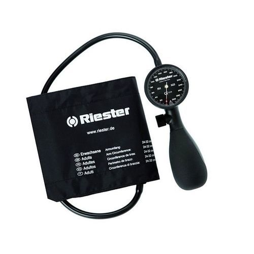 Aneroid sphygmomanometer - R1®  - Rudolf Riester  - with adult cuff