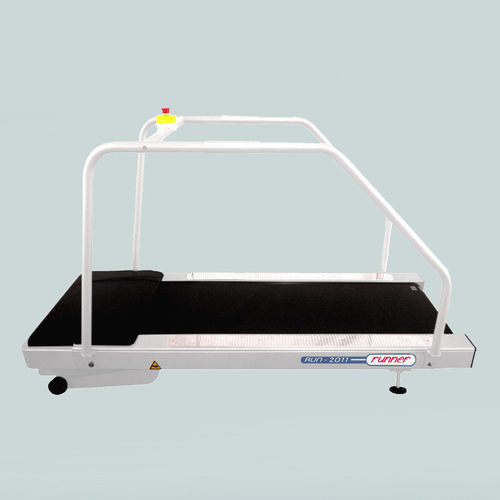 Treadmill with handrails - RUN 2011T - Runner - with incline