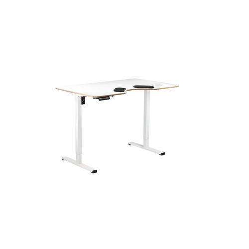 Office table - OptiDesk - Salli Systems - rectangular / height-adjustable / mobile