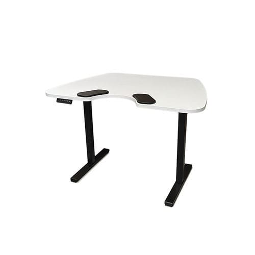 Rectangular desk - Compact - Salli Systems - height-adjustable / manual