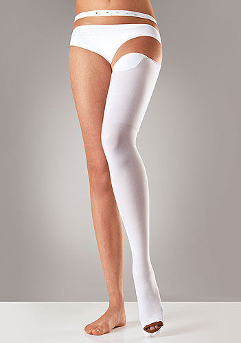 Venous thromboembolism support compression stockings - H53 - AGT - SANYLEG - women / L / M