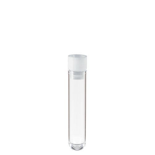 Round bottom collection tube - 55.484.001 - Sarstedt - polystyrene / centrifuge / sterile