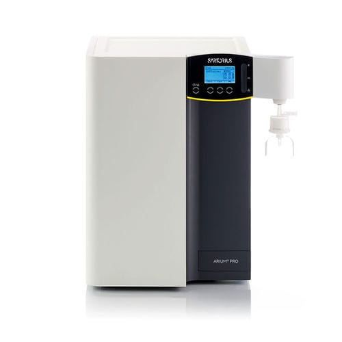 Chromatography water purifier - Arium® Pro series - Sartorius Group - deionization / ultrafiltration / UV
