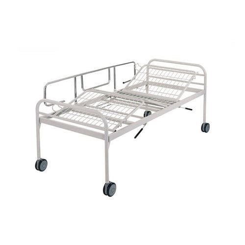 Hospital bed - FH 200 - Savion Industries - manual / fixed-height / on casters