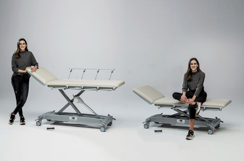 Ultrasound imaging examination table - 211.4200.1/211.4210.1 - SCHMITZ medical GmbH - adult / electric / height-adjustable