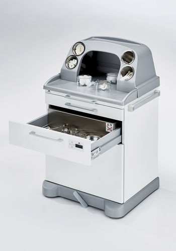 Medical trolley - 426.5040.0 - SCHMITZ medical GmbH - for instruments / treatment / with waste compartment