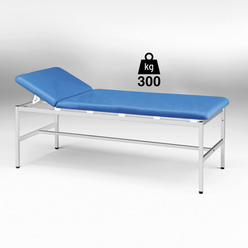 Bariatric examination table - 211.1330.1 - SCHMITZ medical GmbH - manual / fixed-height / with adjustable backrest