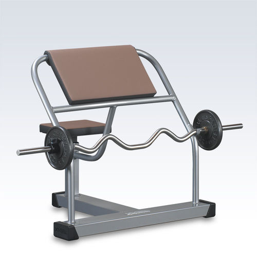 Larry Scott weight training bench - 60800 - Schnell - with barbell rack