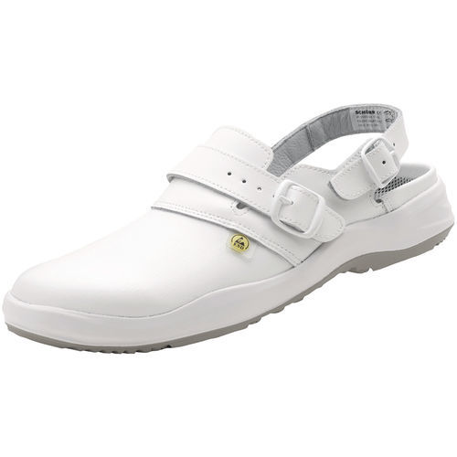 Unisex hospital clog - DEGGENDORF - Schürr Schuhvertrieb - antimicrobial / white / black