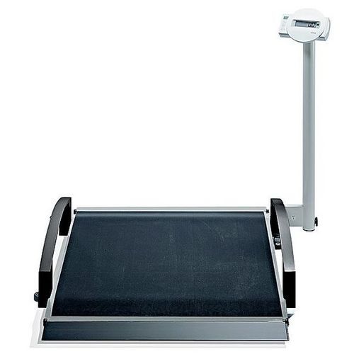 Electronic platform scale - 665 - seca - for wheelchairs / mobile / with detachable indicator