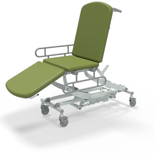 Minor surgery examination table - NV3460-CLS-1WH-DG - SEERS Medical - electric / height-adjustable / with adjustable backrest