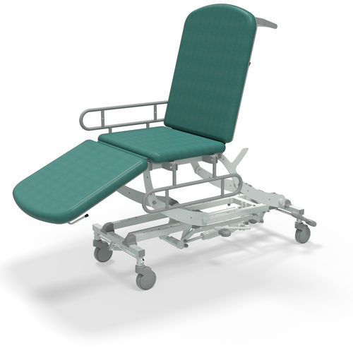 Minor surgery examination table - NV3450-PRM-DG - SEERS Medical - hydraulic / height-adjustable / with adjustable backrest