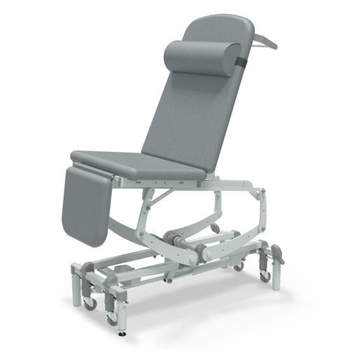 General examination couch - NV9496-PRM-DSP-PE - SEERS Medical - for ultrasound imaging / electric / with adjustable backrest