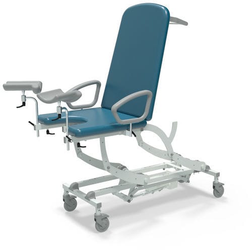 Gynecological examination couch - CLINNOVA Gynae 2 - SEERS Medical - electric / with adjustable backrest / height-adjustable