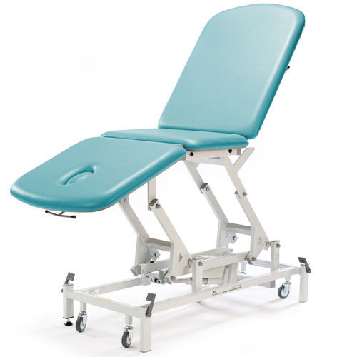 Physiotherapy treatment table - ST3567-CA - SEERS Medical - electric / height-adjustable / on casters
