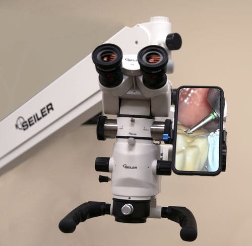 Operating microscope smartphone adapter - Z-SPA - Seiler Medical