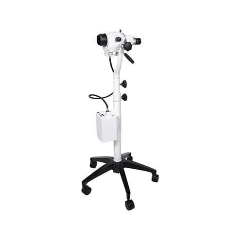 Binocular colposcope - 935 - Seiler Medical - trolley-mounted