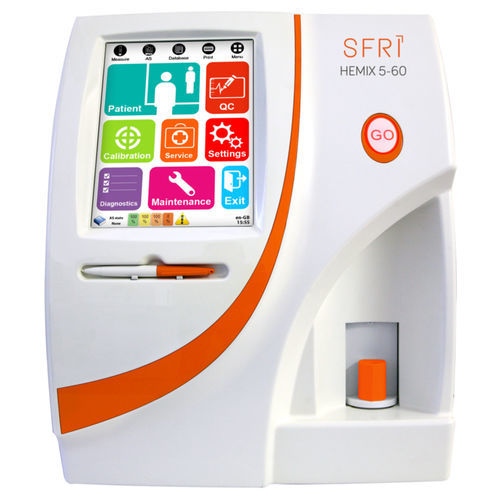 Automatic hematology analyzer HEMIX 560 SFRI compact / benchtop