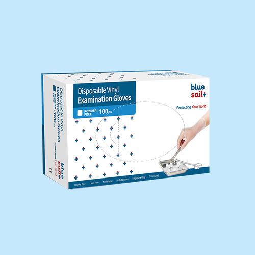 Vinyl gloves - Bluesail Surgical - latex-free / examination / EN 455