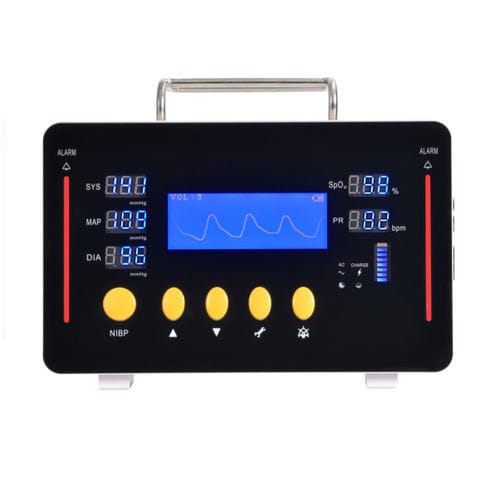 Compact multi-parameter monitor - F2 - Unicare - tabletop / portable / heart rate