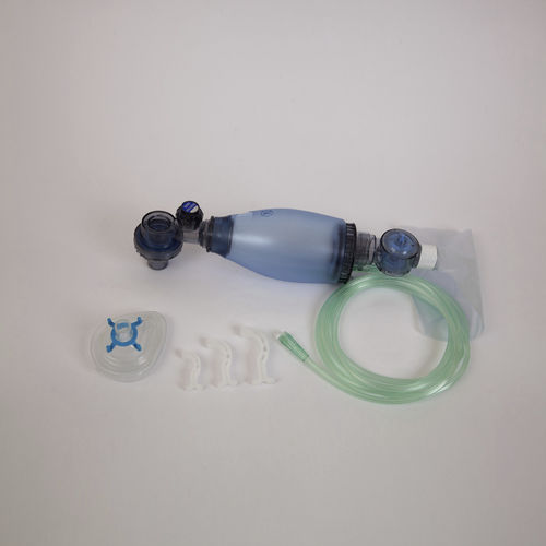 Infant manual resuscitator - SW71300A - Shining World Health Care - PVC / with mask / disposable