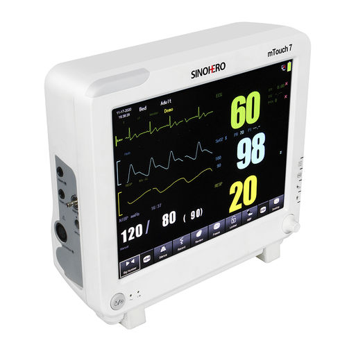 Compact multi-parameter monitor - mTouch 7 - Sino-Hero - portable / modular / ECG