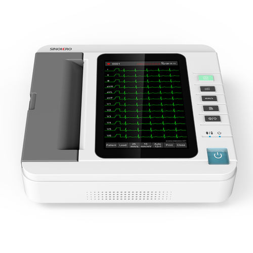 Resting electrocardiograph - SE1200  - Sino-Hero - 12-channel / digital / with printer