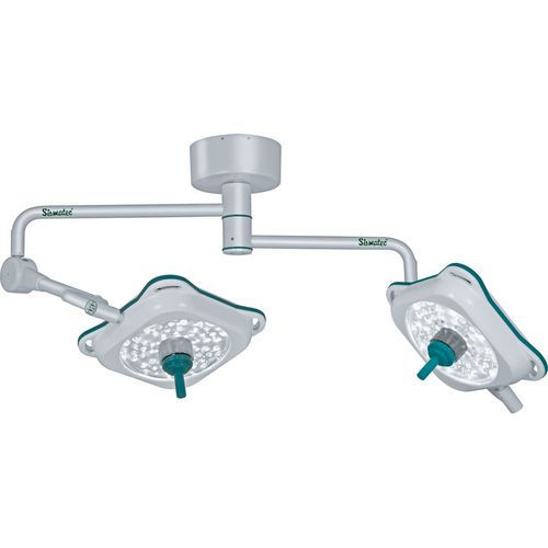 Ceiling-mounted surgical light - DUPLEX M1LE-M1LE  - Sismatec - LED / 2-arm