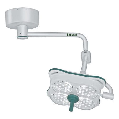 Ceiling-mounted surgical light - SIMPLEX 4LE  - Sismatec - LED