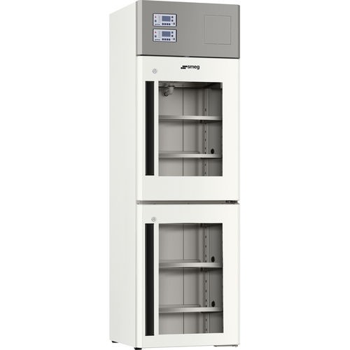 Laboratory refrigerator - DTP70GA - SMEG Instruments - cabinet / on casters / 2-door