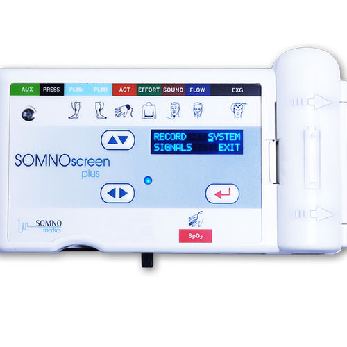 33-channel polysomnograph - SOMNOmedics 