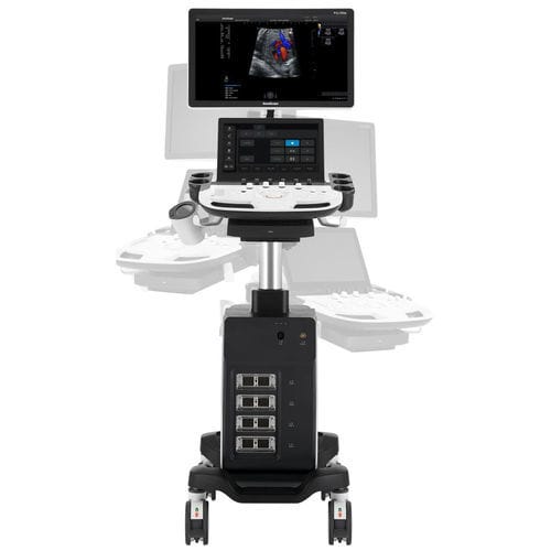 On-platform ultrasound system - P11 Elite - SonoScape - for multipurpose ultrasound imaging / B/W / color doppler