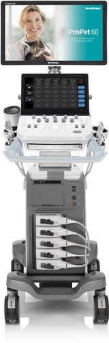 On-platform veterinary ultrasound system - ProPet 60 - SonoScape - multipurpose