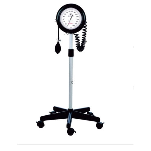 Aneroid sphygmomanometer - Maxi+3 - Spengler SAS - trolley-mounted / with adult cuff