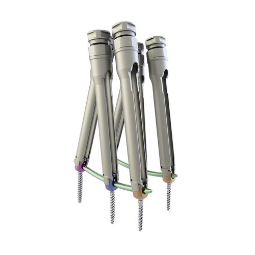 Thoraco-lumbar osteosynthesis unit - mont blanc MIS - Spineway - posterior / adult