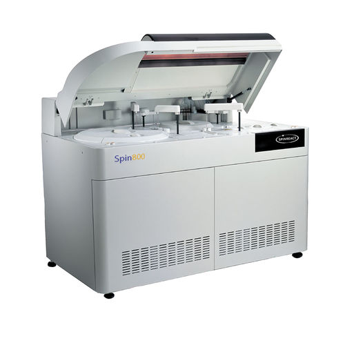 Automatic biochemistry analyzer - Spin800 - Spinreact - floor-standing / with ISE