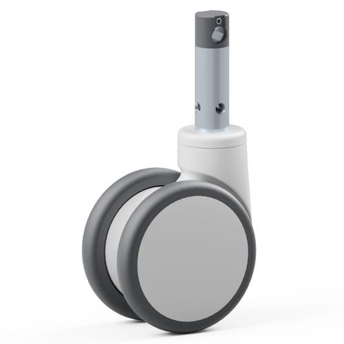 Hospital bed wheel SERIES559W STEINCO Rollen und Räder polyamide