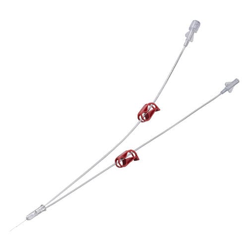 Diagnostic catheter - MAMMOFLUSH® - STERYLAB - intrauterine / double-lumen