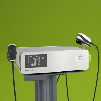Orthopedic treatment ESWT unit - MASTERPULS® ultra+ - Storz Medical - trolley-mounted