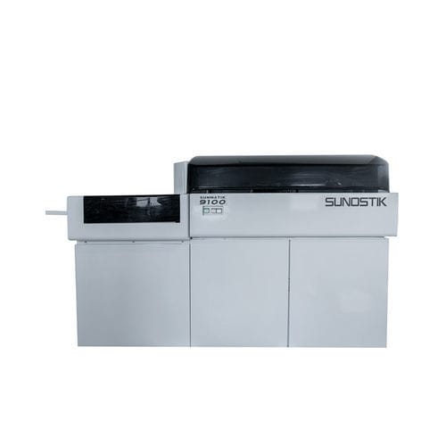Automatic biochemistry analyzer - SUNMATIK-9100 - Sunostik Medical Technology  - floor-standing / with ISE / urine
