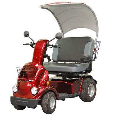 Electric mobility scooter - SX4030 Hacienda-4 - Sunpex Technology  - bariatric / 4-wheel / with basket