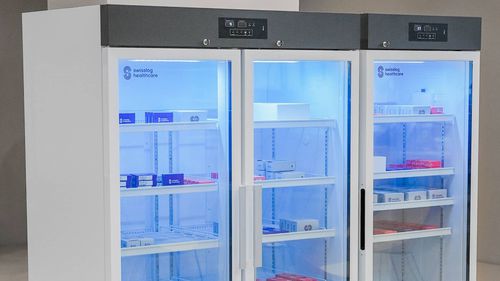 Medical refrigerator - Tenutō Cool 5L416 - Swisslog Healthcare - pharmacy / for vaccines / hospital