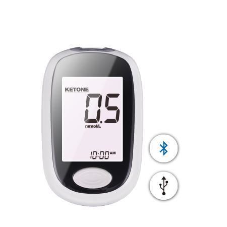 Cholesterol blood glucose meter - TD-4206 - TaiDoc Technology - with blood ketone meter / Bluetooth / USB